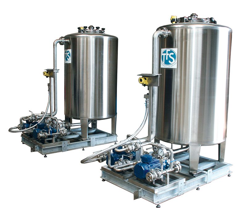 SKIDeX® IBC Range of skids with tank for injection of additives in oil storage